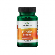 Swanson Biotin (B7) 5000mcg 100 caps