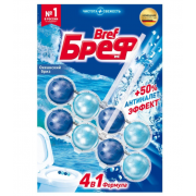 Bref Чистящий блок Сила-актив для туалета 4 в 1, 2шт (океанский бриз)