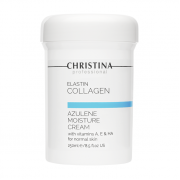 Christina Elastin Collagen Azulene Moisture Cream with Vit. A, E & HA – для нормальной кожи 250 мл