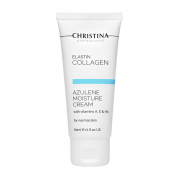 Christina Elastin Collagen Azulene Moisture Cream with Vit. A, E & HA – для нормальной кожи 60 мл