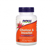 NOW Choline&Inositol (B8) 250mg&250mg 100 veg caps