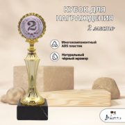 Универсальный кубок для награждения победителей и призеров 2 место.
